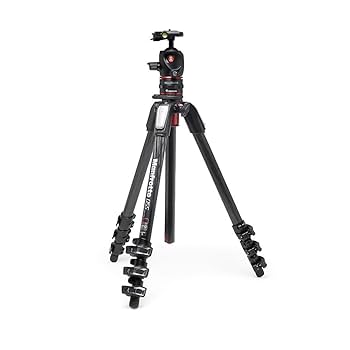 Amazon.com : Manfrotto Kit 4-Section Camera Tripod, with